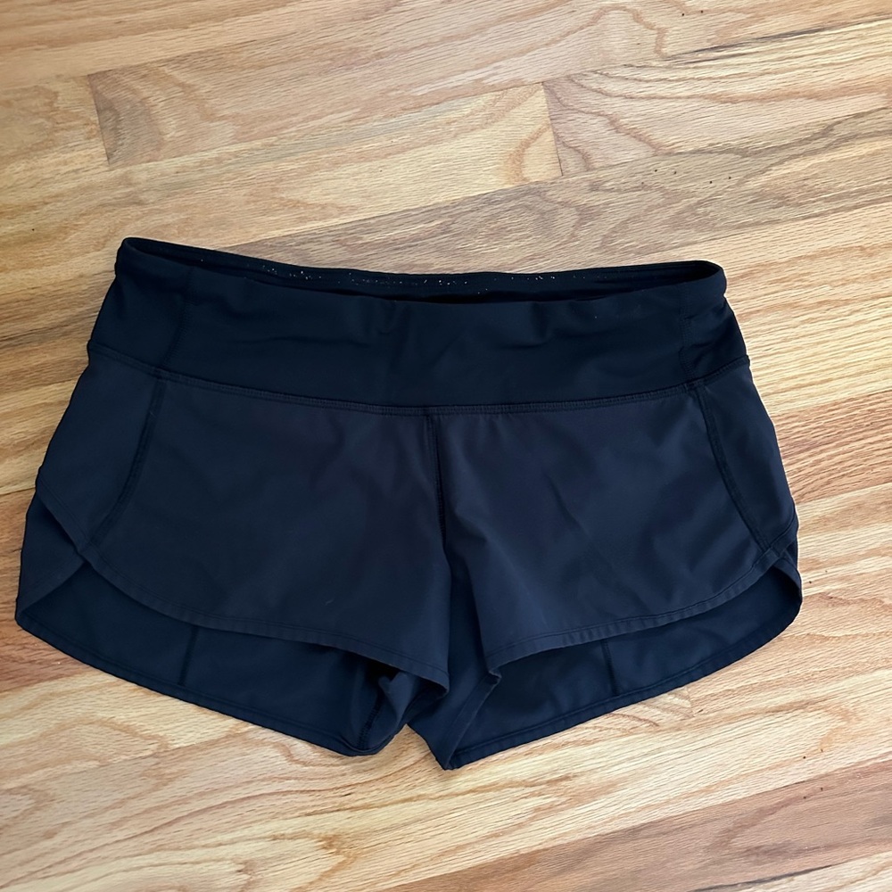 Lululemon Women's Black Athletic Shorts